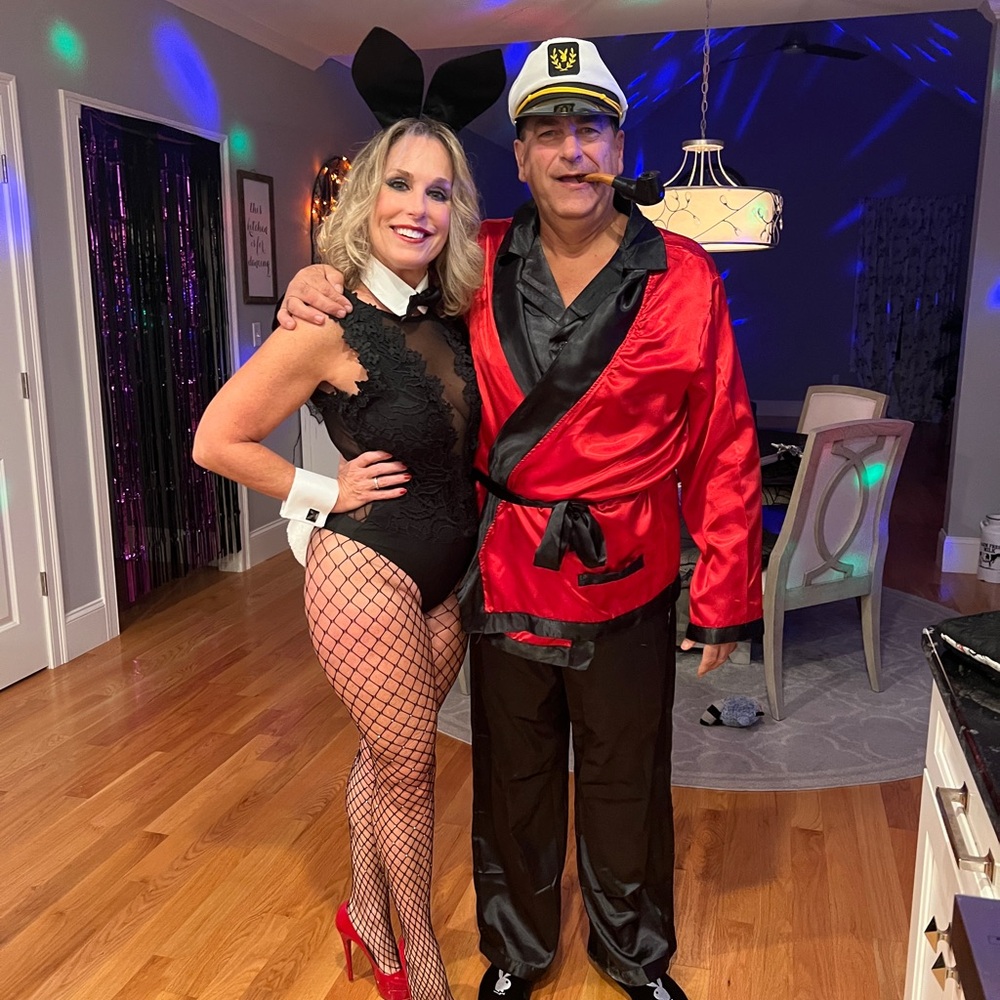 PLAYBOY Red and Black Costume Set for Halloween